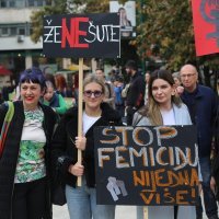 Prosvjed žena u Sarajevu protiv femicida