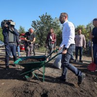 Tomislav Tomašević na podjeli besplatnog komposta