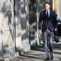 Dolazak na sjednicu šireg Predsjedništva HDZ-a