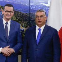 Mateuzs Morawiecki i Viktor Orban