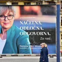 Predsjednički izbori u Sloveniji - predizborni plakati