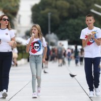 Navijači uoči derbija Hajduk-Dinamo, 21.10.2022.