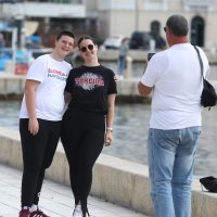 Navijači uoči derbija Hajduk-Dinamo, 21.10.2022.