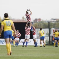 Ragbi: takmica prvog kola Europskog prvenstva Trophy division: Hrvatska - Ukrajina