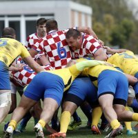 Ragbi: takmica prvog kola Europskog prvenstva Trophy division: Hrvatska - Ukrajina