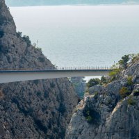 Novi most preko rijeke Cetine u Omišu