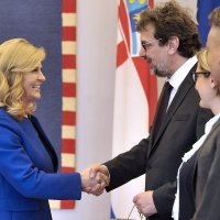 Tomislav Žigmanov i Kolinda Grabar Kitarović