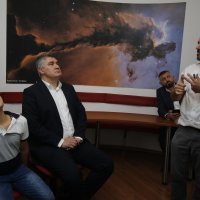 Zoran Milanović na zvjezdarnici u Makarskoj