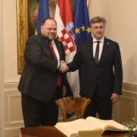 Andrej Plenković i Ruslan Stefančuk