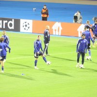 Posljednji Dinamov trening uoči utakmice s Milanom