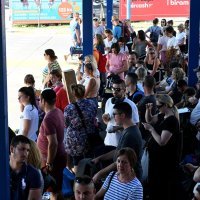 Autobusni kolodvor Zagreb - ilustracija