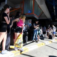 Autobusni kolodvor Zagreb - ilustracija