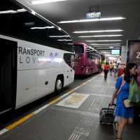 Autobusni kolodvor Zagreb - ilustracija