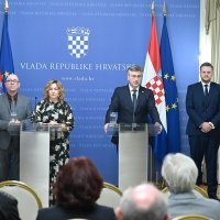 Zdravko Lončar, Dubravko Jagić i Sanja Šprem, Andrej Plenković, Marko Primorac i Marin Piletić