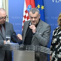 Zdravko Lončar, Dubravko Jagić i Sanja Šprem, Andrej Plenković, Marko Primorac i Marin Piletić