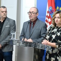 Zdravko Lončar, Dubravko Jagić i Sanja Šprem, Andrej Plenković, Marko Primorac i Marin Piletić