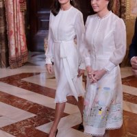 Kraljica Letizia i prva dama Paragvaja, Silvana López Moreira