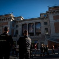 Aktivistice se zalijepile za Goyine slike