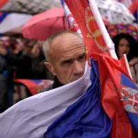 Prosvjed u Kosovskoj Mitrovici