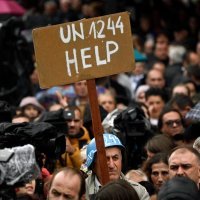 Prosvjed u Kosovskoj Mitrovici