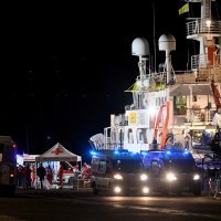 Humanity 1 u luci u Cataniji