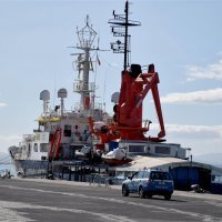 Humanity 1 u luci u Cataniji