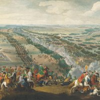 Slika bitke kod Poltave koju je naručio Petar Veliki