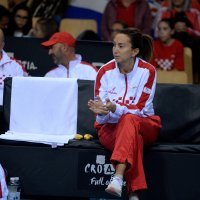 Billie Jean King Cup: Petra Marčinko - Anna-Lena Friedsam, 12.11.2022.