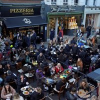 Pub u Londonu - ilustracija