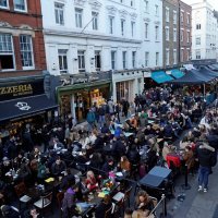 Pub u Londonu - ilustracija