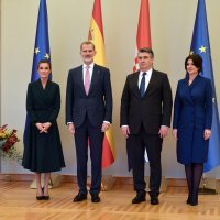 Kralj Felipe i kraljica Letizia, Sanja Musić Milanović i Zoran Milanović