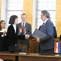 Diana Morant Ripoll, Radovan Fuchs, kraljica Letizia, kralj Filip VI, Zoran Milanović i Sanja Musić Milanović