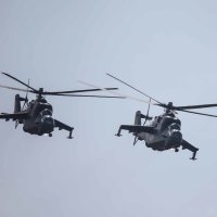 Istočnoeuropski vojni helikopteri Mi-24 sovjetske/ruske proizvodnje