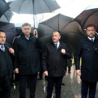 Branko Borković, Andrej Plenković, Tomo Medved i Mario Banožić