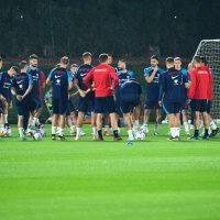 Hrvatska nogometna reprezentacija, trening, Doha, 18.11.2022.