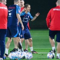 Hrvatska nogometna reprezentacija, trening, Doha, 18.11.2022.