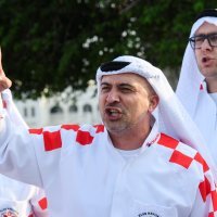 Hrvatski navijači u Dohi, nogomet, SP Katar 2022.