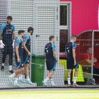 Trening Hrvatske u Dohi