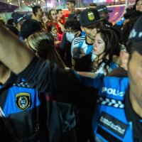 Kaos u navijačkoj zoni, Doha, SP u nogometu, 20.11.2022.