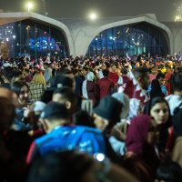 Kaos u navijačkoj zoni, Doha, SP u nogometu, 20.11.2022.