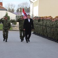 Zoran Milanović na ispraćaju vojnika u Varaždinu