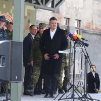 Zoran Milanović na ispraćaju vojnika u Varaždinu