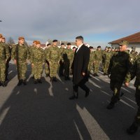 Zoran Milanović na ispraćaju vojnika u Varaždinu