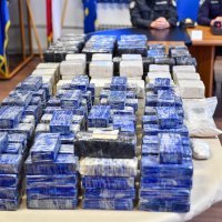 Zapljena droge u Luci Ploče, siječanj 2022.