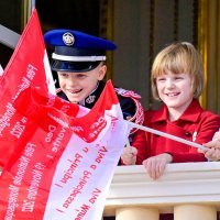 Princeza Charlene i princ Albert s blizancima