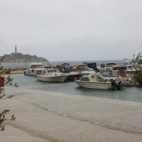 Poplavljena riva u Rovinju