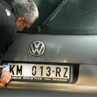 Kosovo i Srbija - registracijske pločice