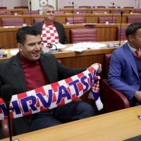 Navijačka atmosfera u Saboru