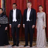 Kralj Felipe VI., kraljica Letizia, šeik Tamim Bin Hamad Al Thani i šeika Jawaher Bint Hamad Bin Suhaim Al Thani (2)