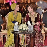 Moza bint Nasser Al Missned i marokanska princeza Lalla Salma